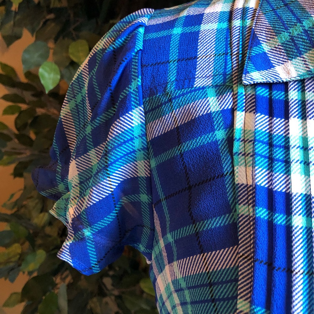 Checker blouse - Picture 3 of 5
